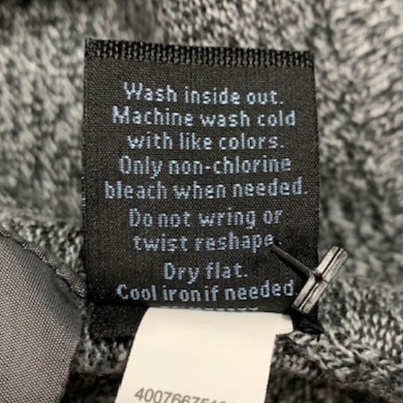 Marc Anthony Gray Marled Slim Fit Sweater - Picture 8 of 8